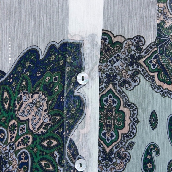 Paisley Boho Botton-up - Picture 6 of 13
